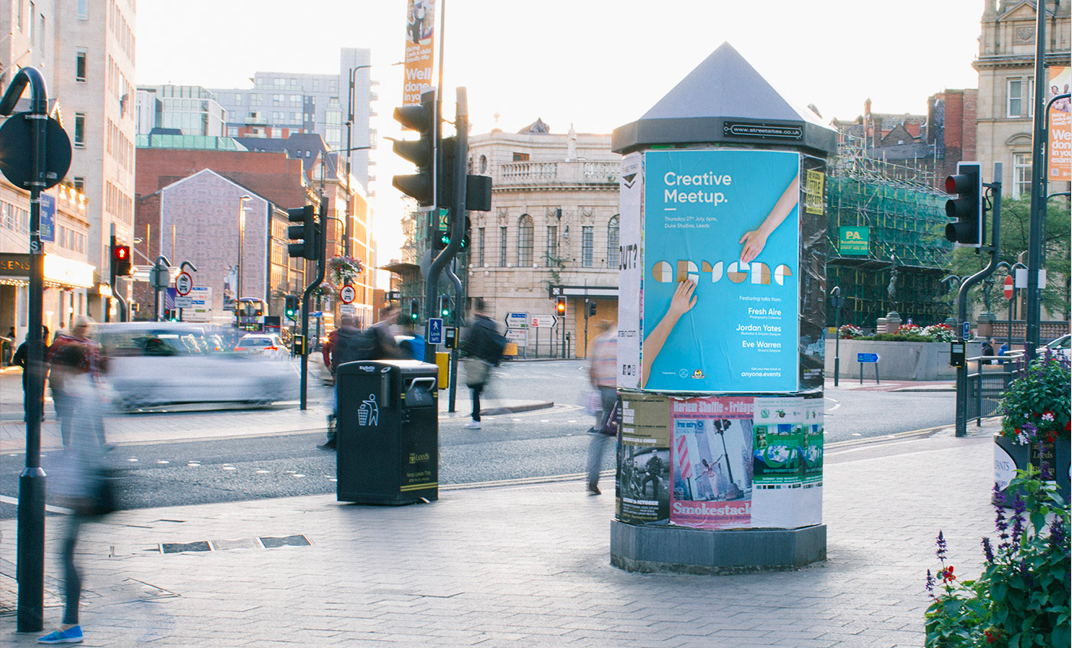 Anyone – poster Leeds